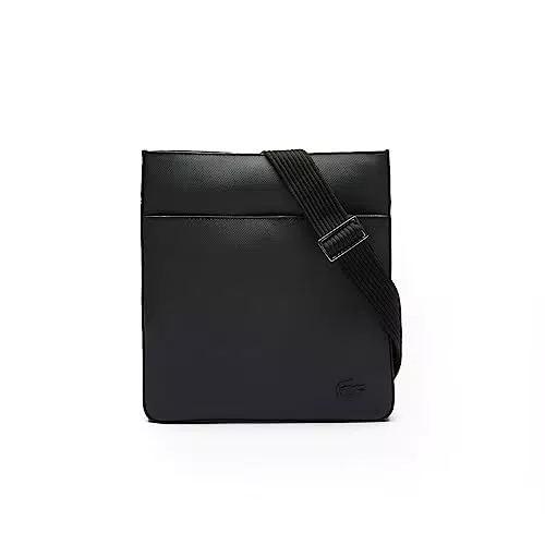 Lacoste Men S Klassische Herren-Schultertasche, schwarz