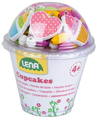 Lena 32002 Cupcakes Bastelset, rosa
