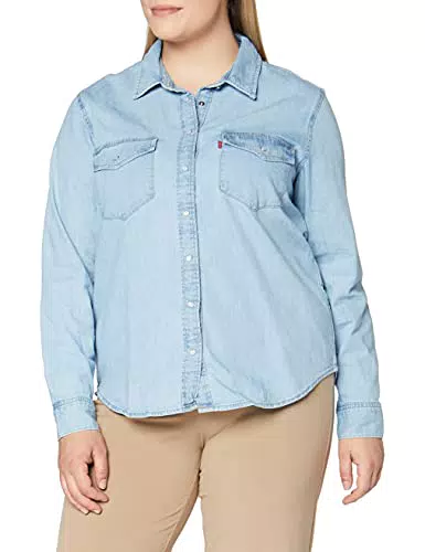 Levi's Damen Iconic Western Hemd,Cool Out 4,XXS
