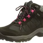 Lico Randers Damen Schneestiefel, schwarz/pink