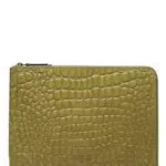 Liebeskind Berlin PB Croco Laptop Case, Onesize, Matcha