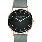 Liebeskind Damen Analog Quarz Armbanduhr mit Lederarmband LT-0094-LQ