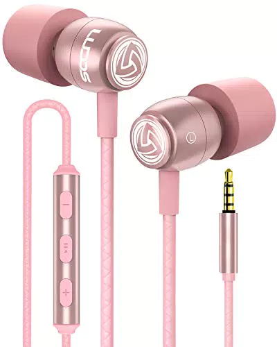 LUDOS Clamor Kopfhörer In Ear - Wired Ohrhörer mit Kabel und Mikrofon