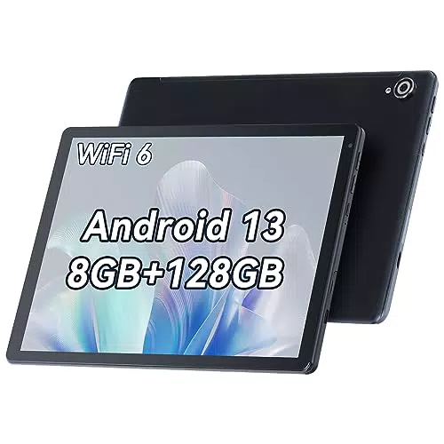 Lville Tablet 10 Zoll, Android 13 Tablet Octa-Core, 8GB RAM 128GB ROM 1TB TF