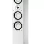 Magnat Quantum 757, weiß Piano/seidenmatt, 1 STK. - dynamischer 3 Wege-Standlautsprecher mit eleganter Front und Doppelbass
