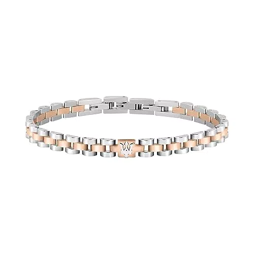 Maserati Herrenarmband, MASERATI J Kollektion, aus Edelstahl - JM219AQH16