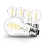 Mastery Mart E27 LED Glühbirne with Klar Filament, Nicht dimmbar