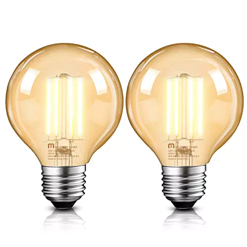 Mastery Mart E27 Vintage LED Glühbirne 4W, 400LM 2500K Warmweiss