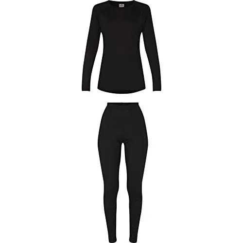 McKINLEY 294537 Set Yael Yana II Funktionwäsche, Black Night