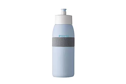 Mepal Sporttrinkflasche Ellipse - Praktische Wasserflasche für Sport und Freizeit - Weiches herausziehbares Mundstück - Spülmaschinenfest