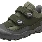 Mishansha Kinder Atmungsaktiv Wanderschuhe für Jungen Outdoor Sports Trekkingschuhe rutschfest Straßenlaufschuhe Grün Gr.32