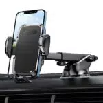 MOSOTECH Handyhalterung Auto, 360° Drehung Armaturenbrett/Windschutzscheiben KFZ Handy Halterung