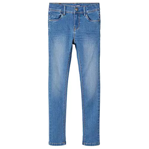 NAME IT Mädchen Nkfpolly Dnmtasis 2325 Pant Noos Jeans