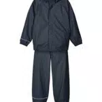 NAME IT Unisex Nkndry Rain Noos Regen Set, Dark Sapphire