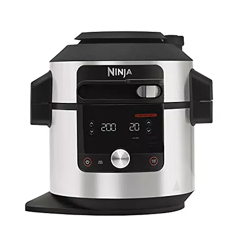 Ninja Foodi MAX 12-in-1 SmartLid-Multikocher, Schnellkochtopf& Heißluftfritteuse