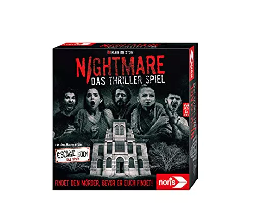 Noris 606101896 - Nightmare - Das Thriller Spiel mit dem speziellen Nervenkitzel für alle Adrenalin-Junkies
