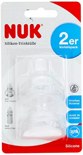 NUK First Choice Soft-Trinktülle, kombinierbar mit allen Flaschen