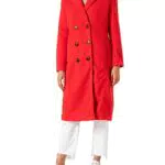 ONLY Damen ONLPIPER Coat CC OTW Jacke, Red Alert, m