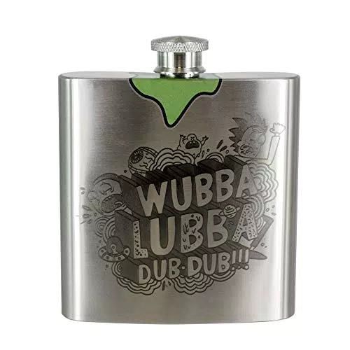 Paladone Unisex-Erwachsene Rick & Morty Rick's Wubba Lubba Dub Edelstahl Metall