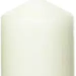 Papstar 15360 12-Stumpenkerzen Durchmesser 40-60 mm elfenbein Ivory