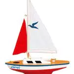 Paul Günther 1802 - Segelboot Giggi, kleine Segeljolle zum Spielen