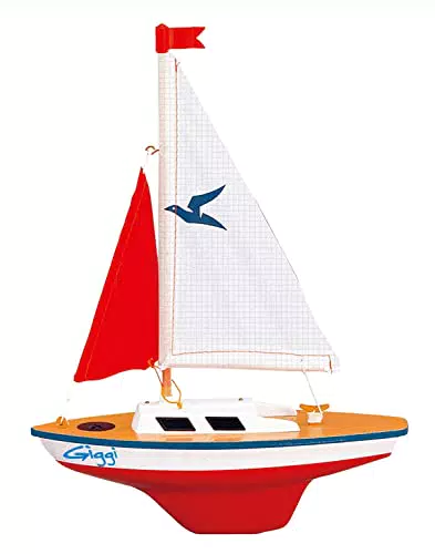 Paul Günther 1802 - Segelboot Giggi, kleine Segeljolle zum Spielen
