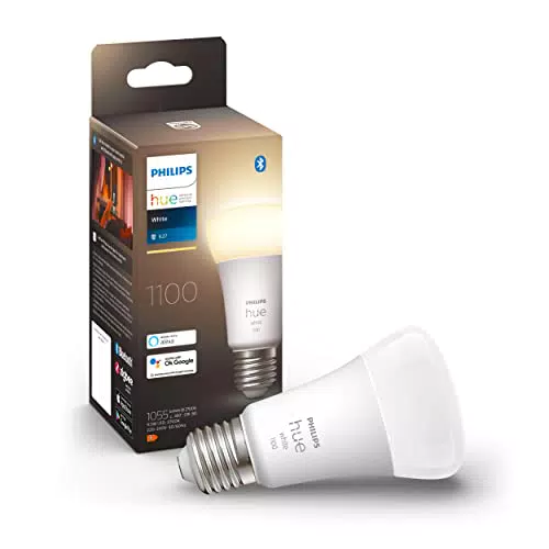 Philips Hue White E27 Einzelpack 1055lm, warmweißes Licht