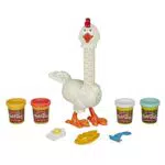 Play-Doh E6647 Animal Crew Cluck-a-Dee Verrücktes Huhn