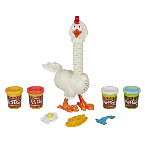 Play-Doh E6647 Animal Crew Cluck-a-Dee Verrücktes Huhn