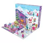 Polly Pocket Adventskalender mit Winter-Familienspaß-Thema & 25 Tage voller Überraschungen zum Entdecken