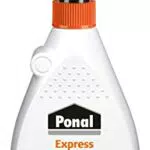 Ponal Express Holzleim, transparenter, schnell trocknender Holzkleber für vielseitige Verleimungs- & Bastelarbeiten