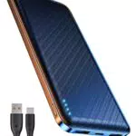 Power Bank, Ultra Slim Leicht 10000mAh Powerbank Klein Aber Stark