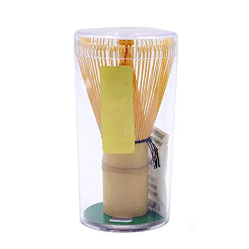 Premium Matcha Whisk for Green Tea Natural Bamboo Tea Whisk Chasen Preparation Matcha Powder Brush for Tea Ceremony Tea Drinking ASIN