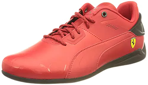 PUMA Unisex Ferrari Drift Cat Delta Sneaker, Rosso Corsa Black