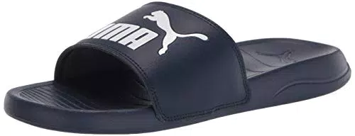 PUMA Unisex Popcat 20 Sandalen zum Reinschlüpfen, Peacoat White
