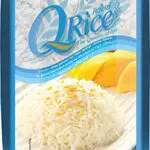 Q RICE Klebreis Weißer, klebriger Langkornreis Ideal für die asiatische Küche & für Desserts 1 x 1 kg