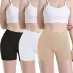 Radlerhose Damen Kurz, Anti Scheuern Oberschenkel Damen Unterhosen mit Bein für unter Kleider