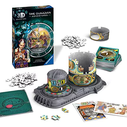 Ravensburger 3D Adventure 11540 TIME GUARDIAN ADVENTURES - Eine Welt ohne Schokolade - Escape Room Spiel