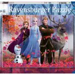 Ravensburger Kinderpuzzle - 12867 Magie des Waldes - Disney Frozen-Puzzle für Kinder ab 6 Jahren