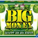 Ravensburger Würfelspiel Big Money, Abwechslungsreiches Spiel für Erwachsene und Kinder ab 8 Jahren