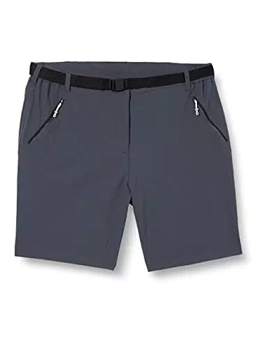 Regatta Womens Xert Shorts, Seal Grey, 38