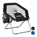 Relaxdays Bungee Stuhl WEBSTER, elastisch, Faltbar, bis 100 kg