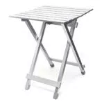 Relaxdays Klapptisch, wetterfest, Beistelltisch HBT: 61 x 49