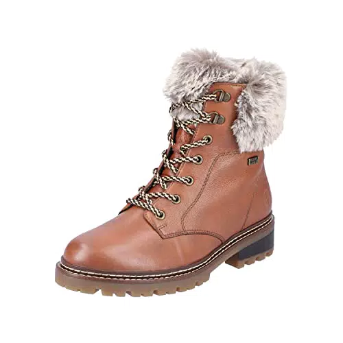 Remonte Damen D0B74 Schneestiefel, Amaretto/murmel/Amaretto / 24