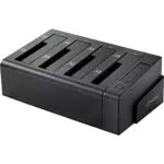Renkforce USB 3.2 Gen 1 4 Port Festplatten-Kopierstation mit Clone-Funktion