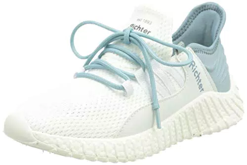 Richter Kinderschuhe Light Straßen-Laufschuh, White/Sky