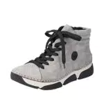 Rieker Damen 45911 Mode-Stiefel, grau