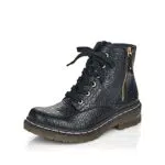Rieker Damen Bequemschuhe 76224, Frauen Schnürhalbschuhe