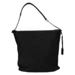 Rieker Damen H1331 Hobo Bag, schwarz