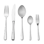RÖSLE PASSION Besteck-Set 60-teilig, Hochwertiges Essbesteckset für 12 Personen aus Edelstahl 18/10